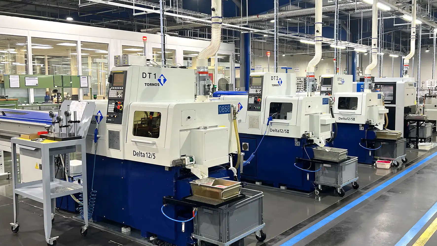 Usinage Plastique Minesco Tornos Delta 12