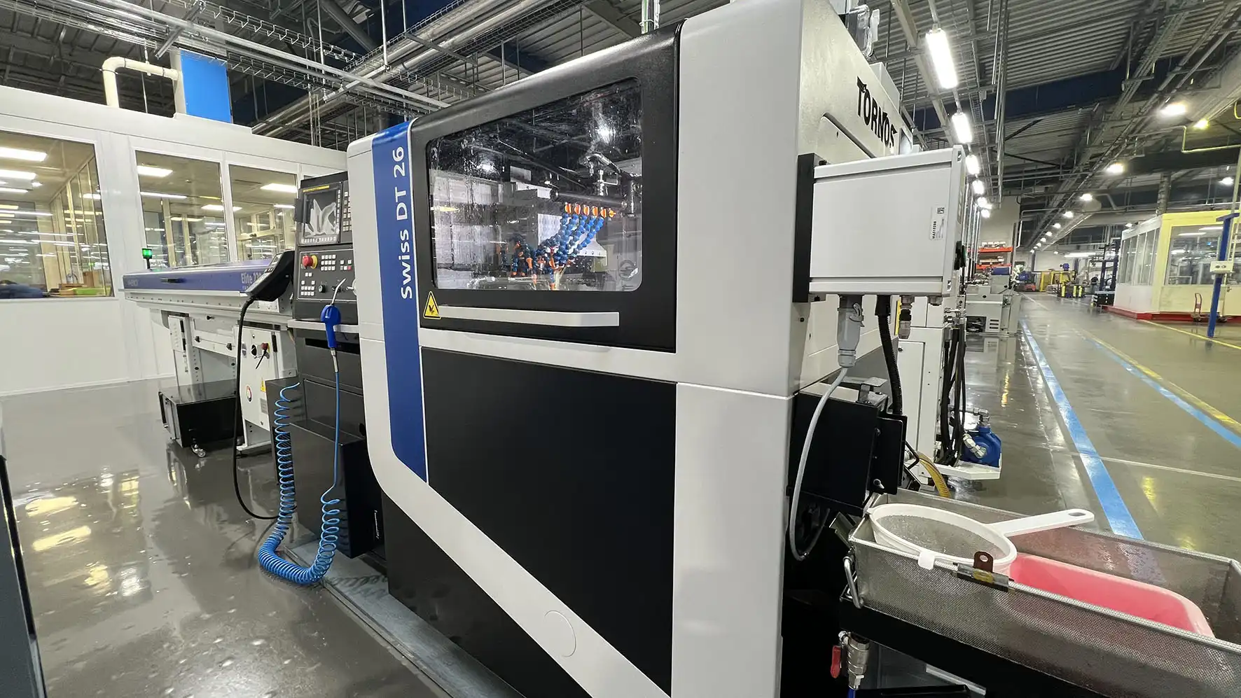 Usinage Plastique Minesco Tornos Delta 26